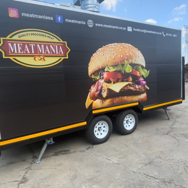 The Meat Mania food truck